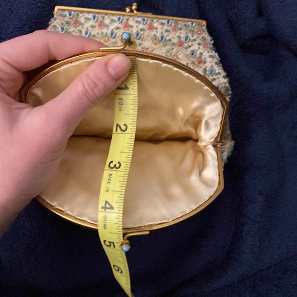 Vintage 60s Duizend-Gans Paris couture beaded clutch - Picture 16 of 16